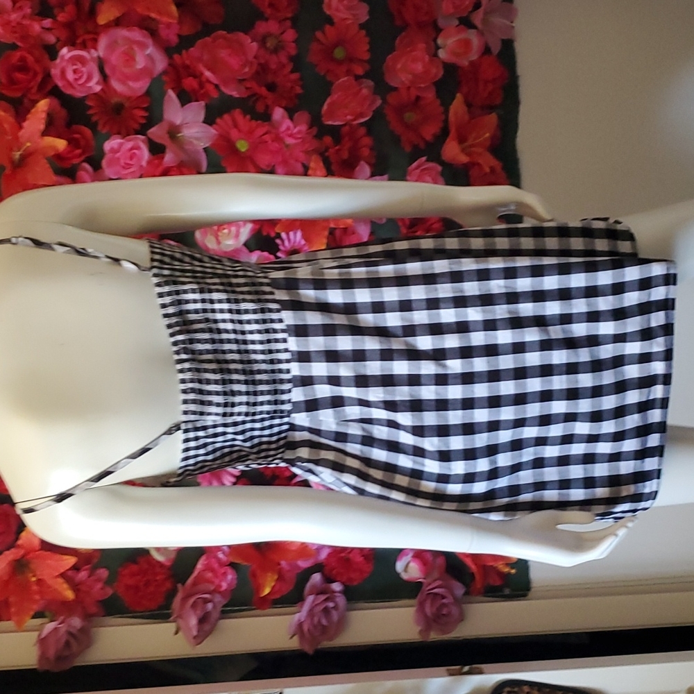 K/Lab Checkered Dress - Picture 2 of 3